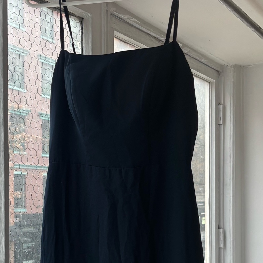 Azazie Tyla Navy Evening Dress